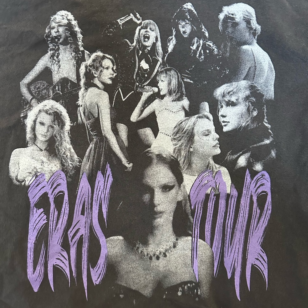 Unofficial Eras Tour Merch- Fan Made- Vintage Style Concert Tee